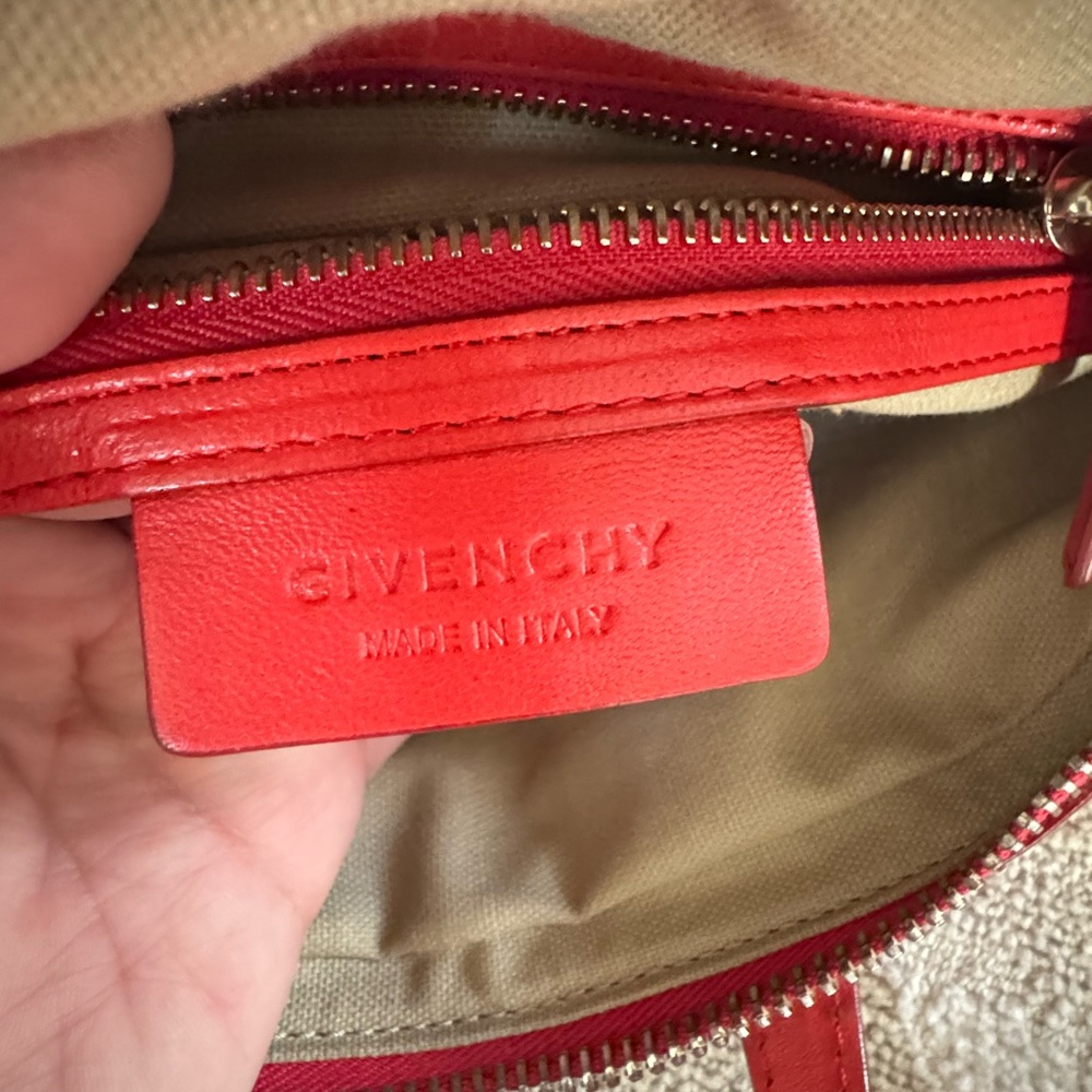 Givenchy Red Mini Nightingale Bag - Picture 7 of 10